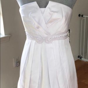 Bcbg maxazria size 4 white dress. Brand new